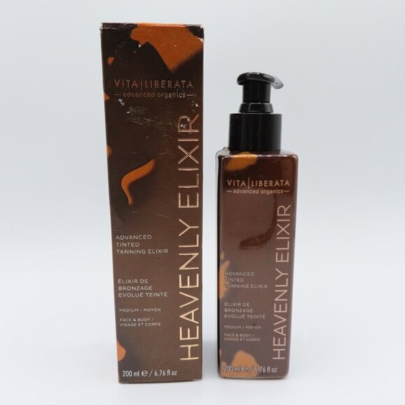 Vita Liberata Advanced Tinted Tanning Elixir Medium 6.76 Fl Oz EXP 06/2023 NEW - Picture 7 of 7